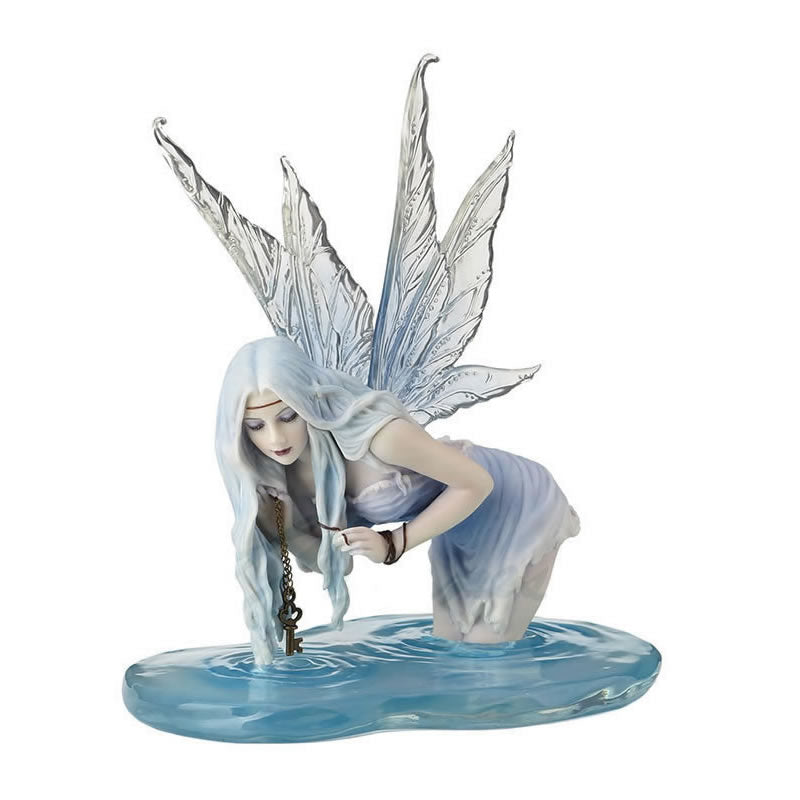 Fishing For Riddles Fairy Statue