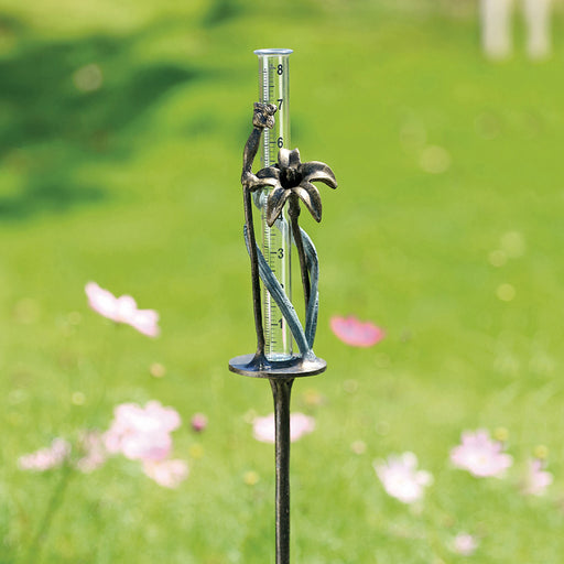 Flower and Bee Rain Watcher Garden Stake by San Pacific International/SPI Home