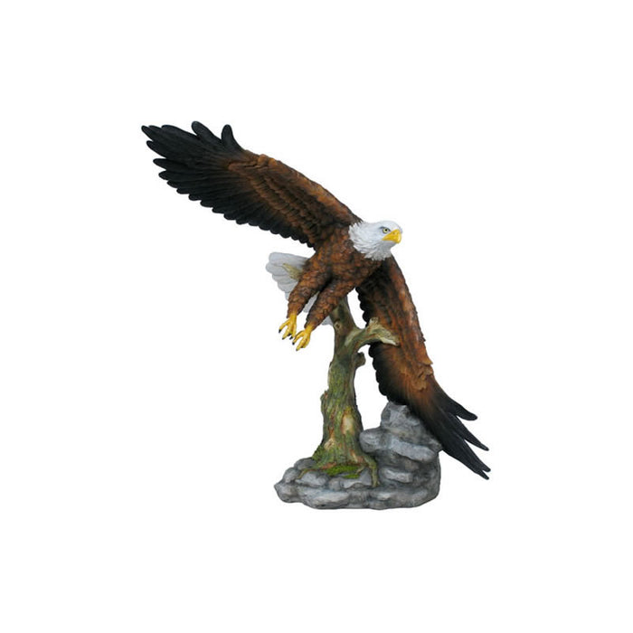 Flying Eagle Statue- Painted