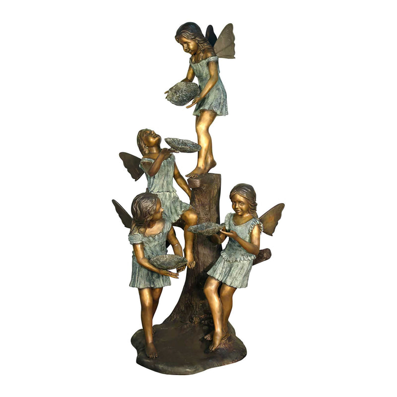 Four Fairies Bronze Fountain