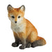 Fox Cub Sitting Figurine