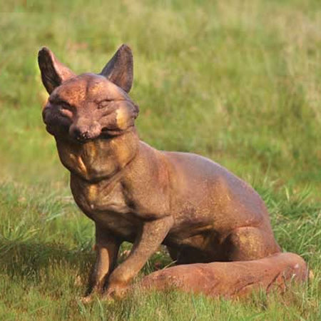 Fox Garden Statue