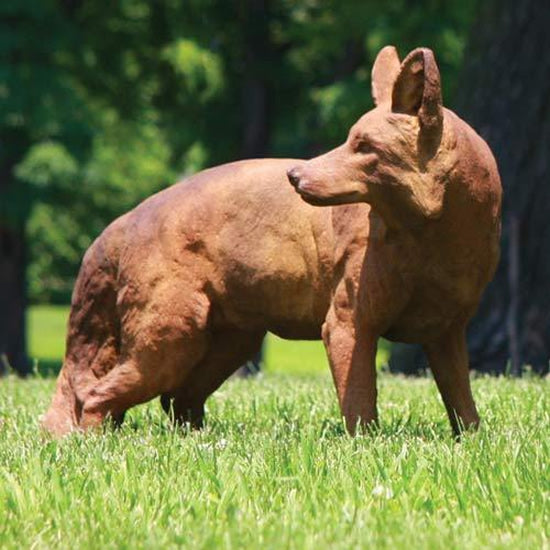 Steady Fox Garden Statue