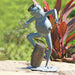 Frog Conga Drummer Garden Sculpture by San Pacific International/SPI Home