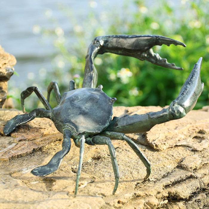Garden Crab Sculpture by San Pacific International/SPI Home