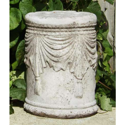 Draped Garden Seat