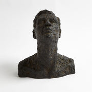 Gazing Man Iron Bust 2