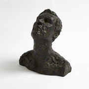 Gazing Man Iron Bust 4