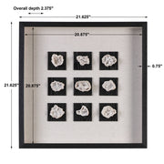 Geode Linen Wall Shadow Box