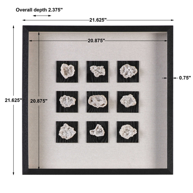 Geode Linen Wall Shadow Box