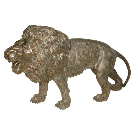 Giant Bronze Lion Mascot For Sale