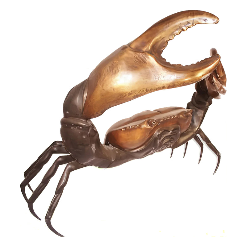 Large Crab Bronze Fountain