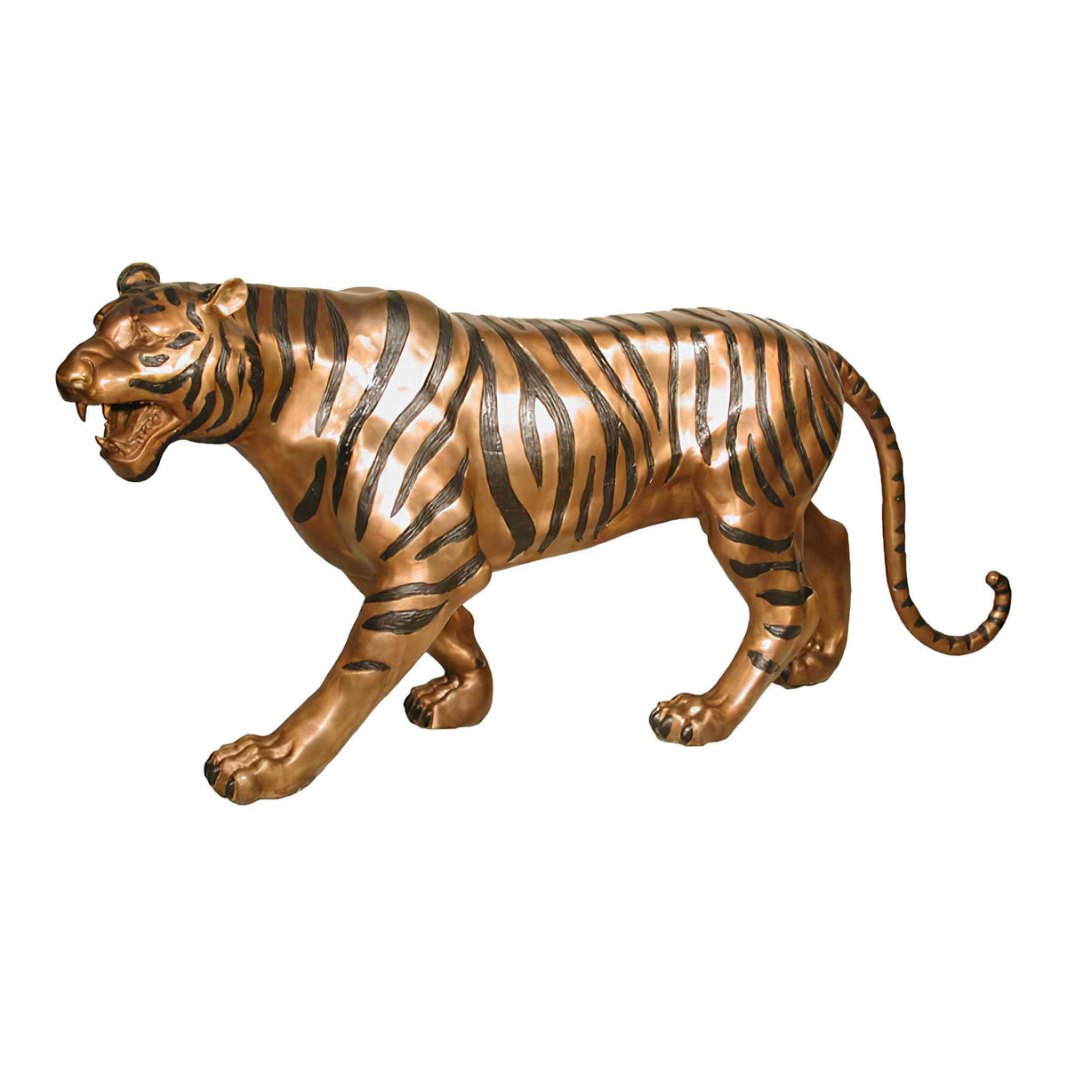 Stalking Tiger Sculpture — AllSculptures