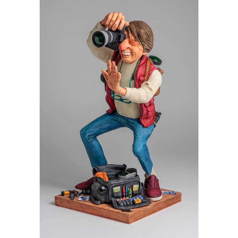 The Photographer Comic Sculpture