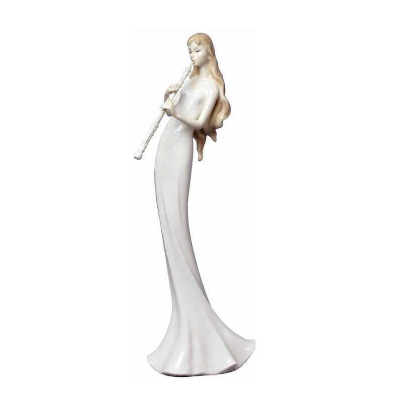 Girl with Oboe Sculpture
