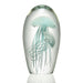 Glass Jellyfish Duo Statue-Pale Green-6 inch by San Pacific International/SPI Home