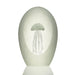 Glass Jellyfish Figurine, White-5.5 inch by San Pacific International/SPI Home
