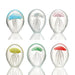 Glass Jellyfish Paperweight Figurines- Set of 6 by San Pacific International/SPI Home