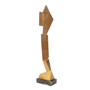 Gold Facet Sculpture 2