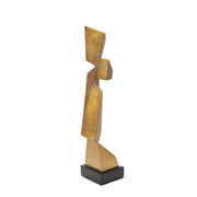 Gold Facet Sculpture
