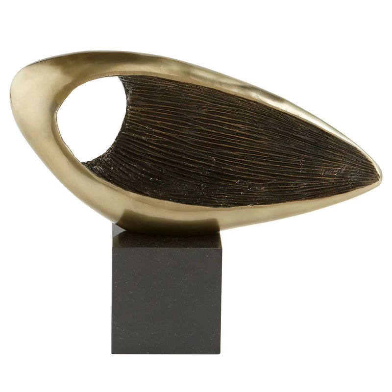 Gold Fusion Tabletop Sculpture