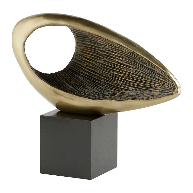 Gold Fusion Tabletop Sculpture