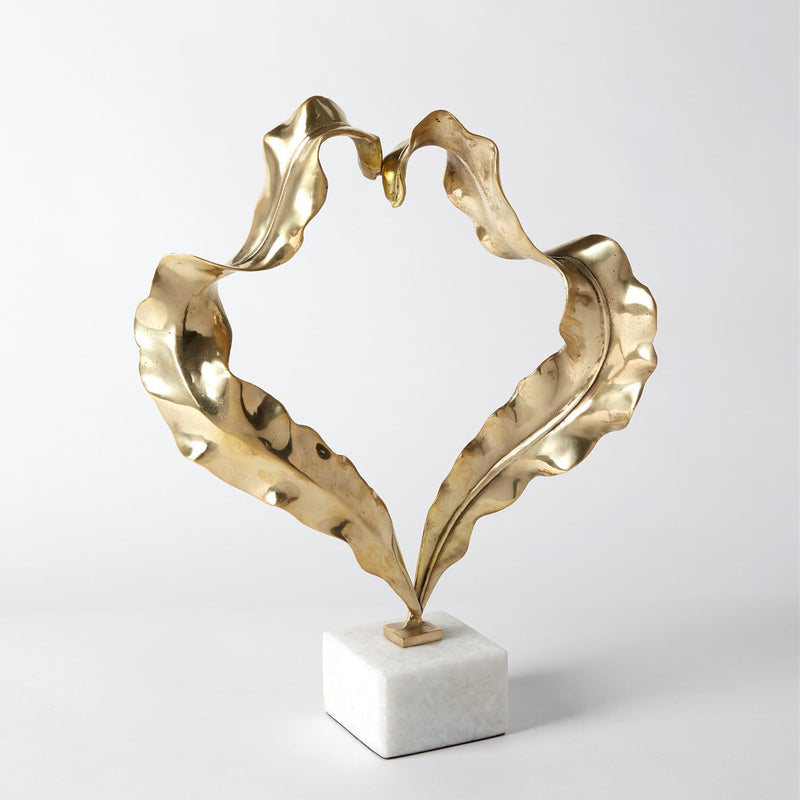 Gold Leaf Table Top Sculpture 2