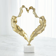 Gold Leaf Table Top Sculpture 3