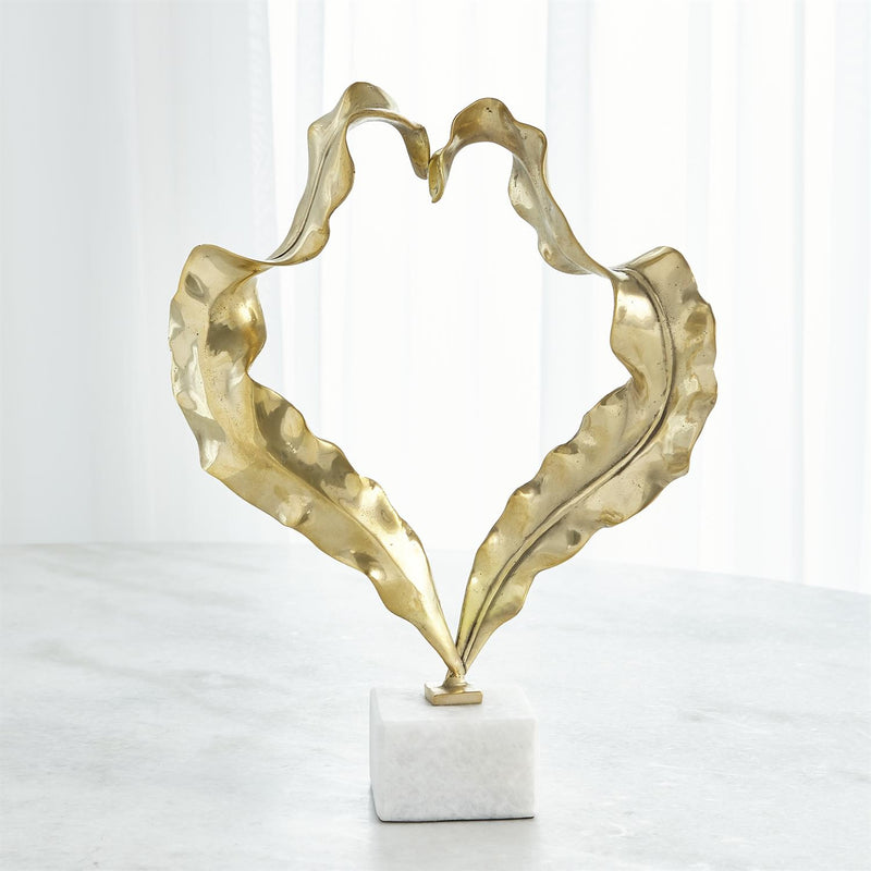 Gold Leaf Table Top Sculpture 3