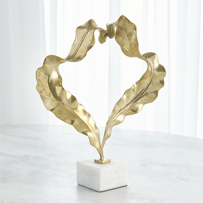 Gold Leaf Table Top Sculpture 4