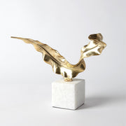 Gold Leaf Table Top Sculpture 6
