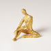 Gold Male Dancer Art Sculpture
