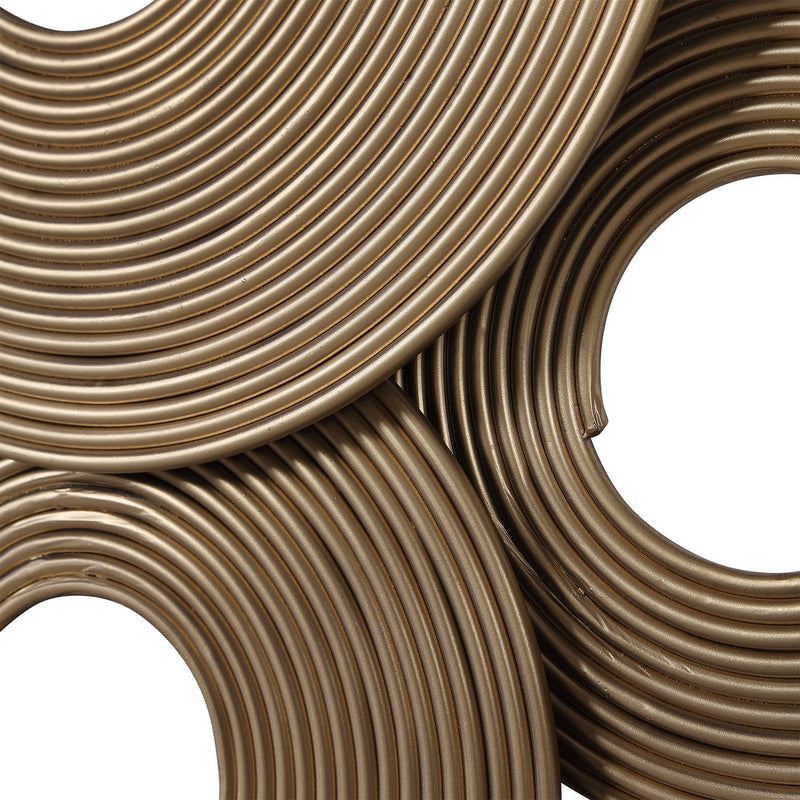 Nebula Rings-Metal Wall Art