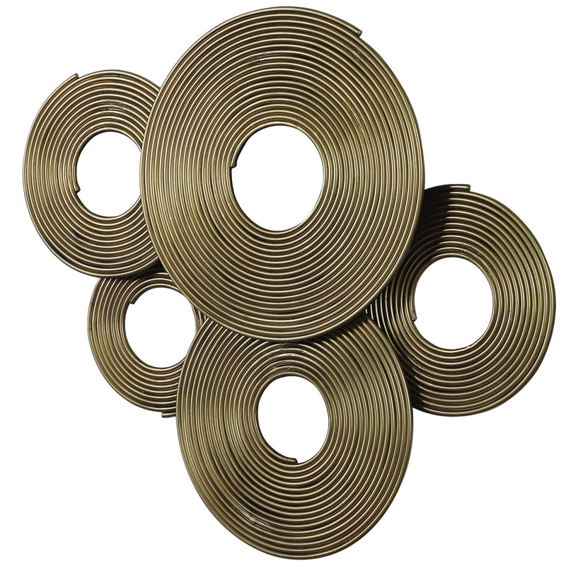 Nebula Rings-Metal Wall Art