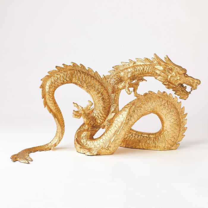 Golden Dragon Sculpture 2