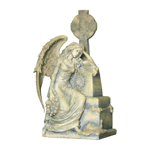Gothic Angel Sitting Statue