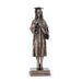 Graduation Cap And Gown Female Statue
