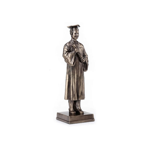 Graduation Cap And Gown Male Statue by Veronese Design