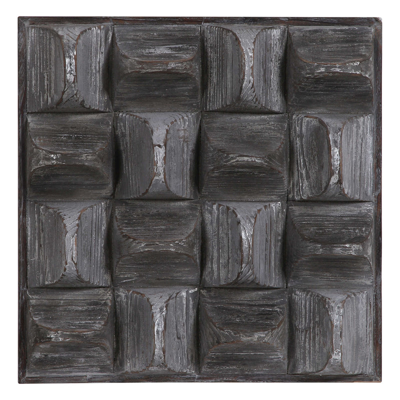 Rustic Abstract Wood Wall Panel