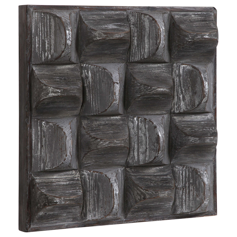 Rustic Abstract Wood Wall Panel