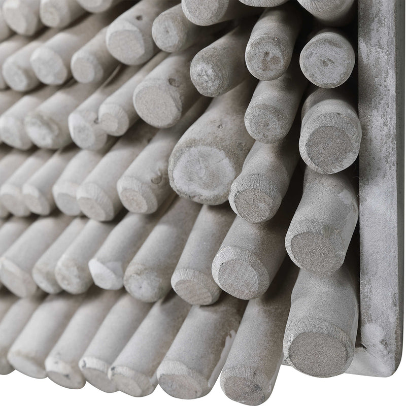 Cluster Composition Wood Wall Art Panel
