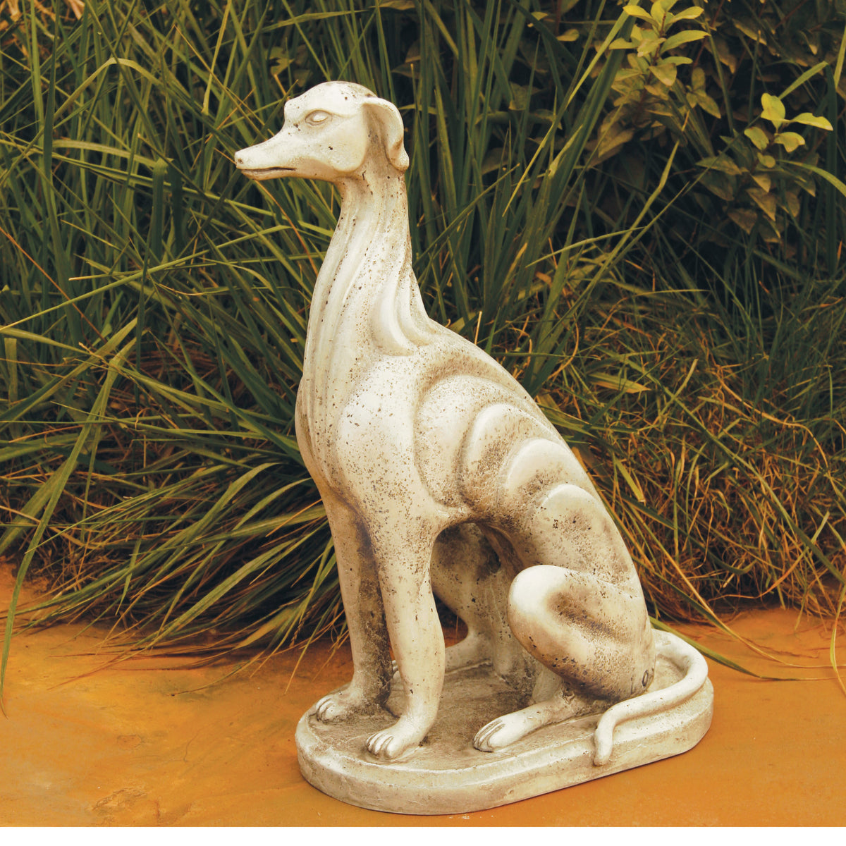 Greyhound Garden Statue — AllSculptures