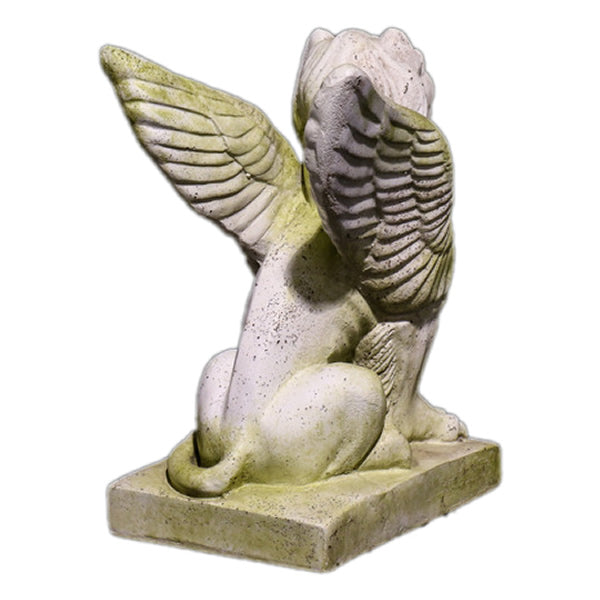 Big Mouth Griffin Garden Statue