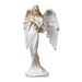 Guardian Angel Petting Dove Statue