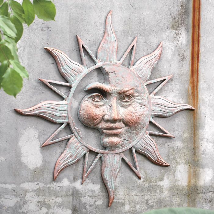 Half Face Sun Wall Plaque by San Pacific International/SPI Home