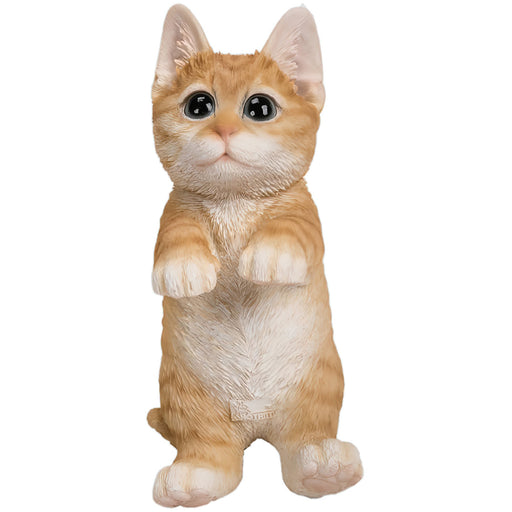 Hanging Ginger Kitten Statue