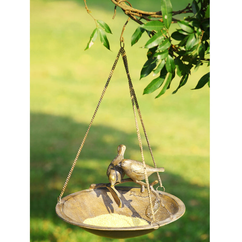 Hanging Lovebird Birdfeeder by San Pacific International/SPI Home