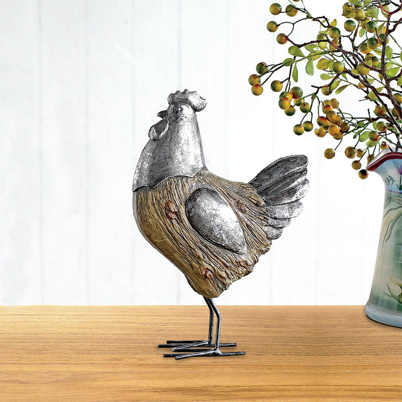 Harried Hen Statue-Desktop Décor by San Pacific International/SPI Home