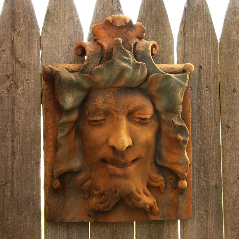 Heckling Green Man Wall Plaque