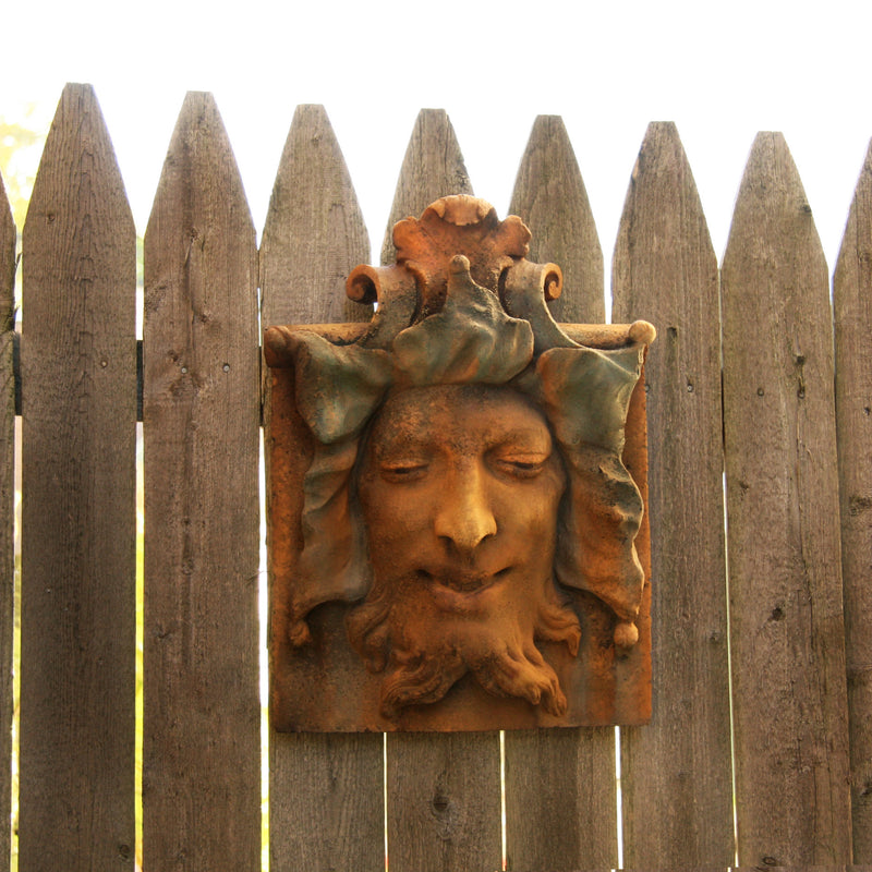 Heckling Green Man Wall Plaque